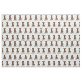 Cute Spoiled Rotten Chocolate Labrador Retriever Stof (Yard (91,4 cm))