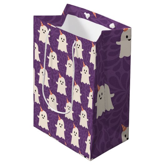 Cute spookcadeazakjes medium cadeauzakje (Voorkant Gekanteld)