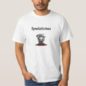 Cute Spookelicious Halloween Grim Reaper T-shirt (Voorkant)