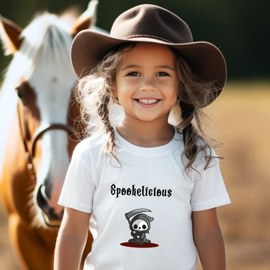 Cute Spookelicious Halloween Grim Reaper T-shirt