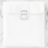 Cute spooksterren Halloween Sticker (Tas)