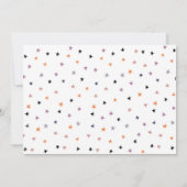 Cute Spooktacular Foto Verjaardagsfeestje  Bedankkaart (Achterkant)