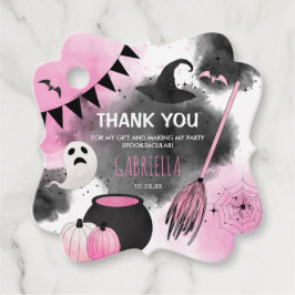 Cute Spooktacular Halloween Birthday Bedankt Bedankjes Labels