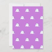 Cute spooky baby shower uitnodiging (Achterkant)
