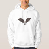 Cute Spooky Bat Illustration Hoodie (Voorkant)