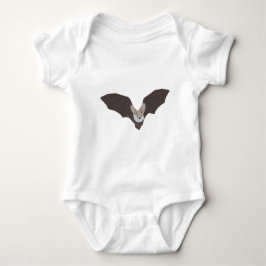 Cute Spooky Bat Illustration Romper