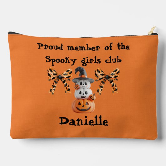 Cute Spooky Coquette Halloween Pumpkin  Etui (Achterkant)