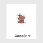 Cute Spooky Dog � Kawaii Halloween Puppy Classic T Sticker (Vel)