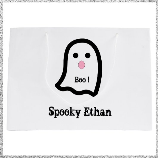 Cute Spooky Ghost Boo Groot Cadeauzakje