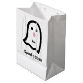 Cute Spooky Ghost Boo Medium Cadeauzakje (Voorkant Gekanteld)
