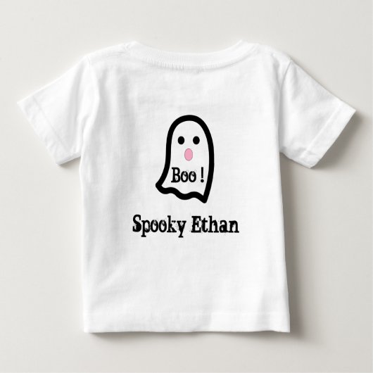 Cute Spooky Ghost Boo T-Shirt (Achterkant)