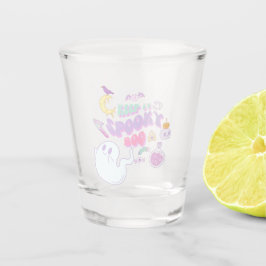 Cute Spooky Ghost & Gang Pastel Halloween Shot Glas