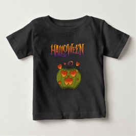 Cute spooky Halloween elegant green &orang 