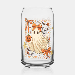 Cute Spooky Halloween-elementen glazen blik