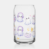 Cute Spooky Halloween-elementen glazen bus (Rechts)
