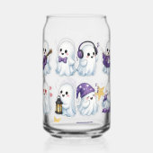Cute Spooky Halloween-elementen glazen bus (Rechts)