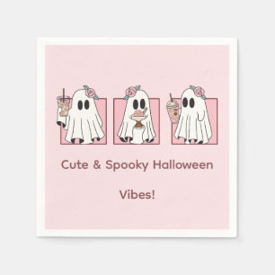 Cute & Spooky Halloween Papieren Servetten Kawaii 