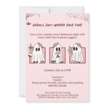 Cute & Spooky Kawaii Halloween-feestuitnodiging