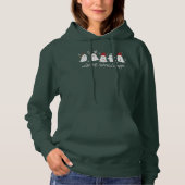 Cute Spooky-kerstgeesten Sweatshirt (Voorkant)