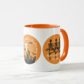 Cute Spooky & Spooktacular Happy Halloween Mok (Voorkant rechts)