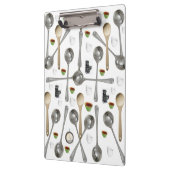 Cute Spoons Wooden Spoons Clipboard  Klembord (Links)