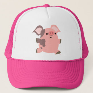 Cute Sporty Cartoon Pig Pet