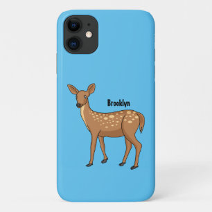 Cute spotted hert cartoon Case-Mate iPhone case