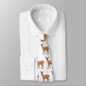 Cute spotted hert cartoon stropdas (Gebonden)
