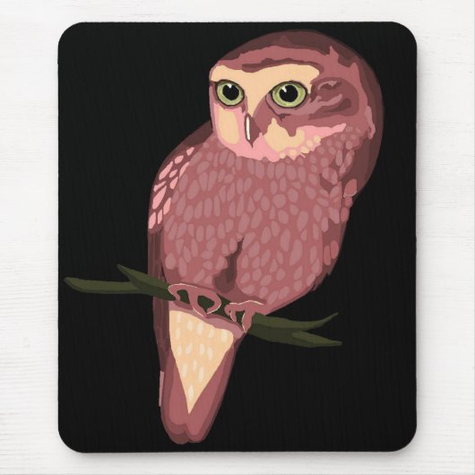 Cute Spotted Owl Muismat (Voorkant)