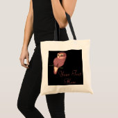 Cute Spotted Owl Tote Bag (Voorkant (product))