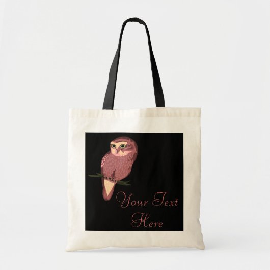 Cute Spotted Owl Tote Bag (Voorkant)