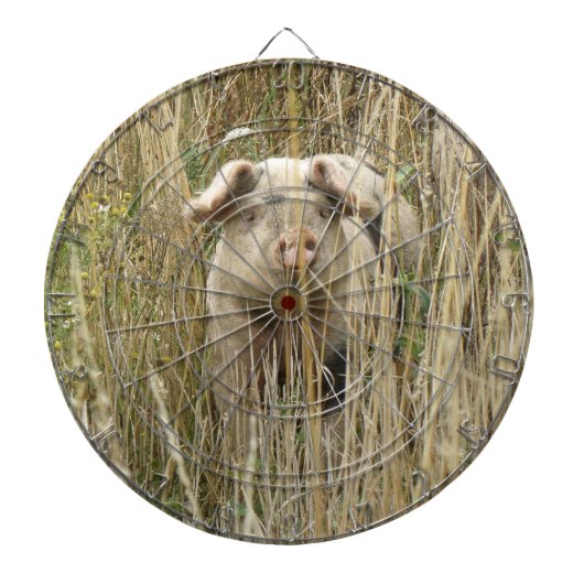 Cute Spotty Pig Dart Board Dartbord (Voorkant)
