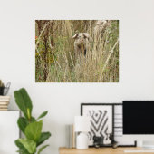 Cute Spotty Pig Print (Thuiskantoor)