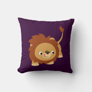 Cute Sprightly Cartoon Lion Pillow Kussen