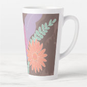 Cute Spring Bouquet of Modern Florals Latte Mok (Rechts)