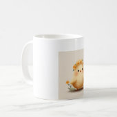 Cute Spring Chick Mug | Daisy Chick Koffiemok (Voorkant links)