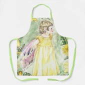 Cute Spring Fairy Apron Schort (Voorkant)