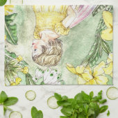 Cute Spring Fairy Kitchen Towel Theedoek (Gevouwen)