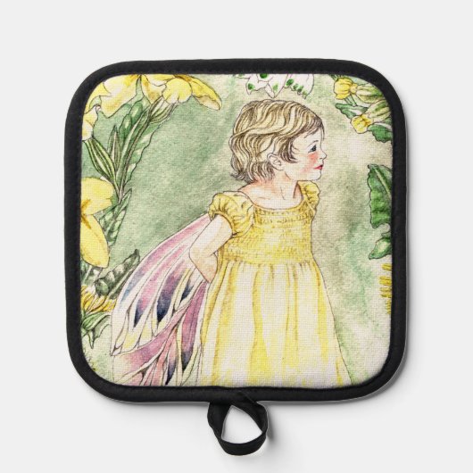 Cute Spring Fairy Oven Mitt Pannenlap (Voorkant)
