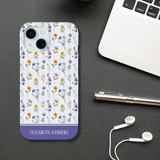 Cute Spring Floral Pattern for her Case-Mate iPhone Case