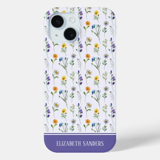 Cute Spring Floral Pattern for her Case-Mate iPhone Case (Achterkant)