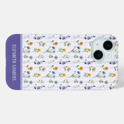 Cute Spring Floral Pattern for her Case-Mate iPhone Case (Achterkant (horizontaal))
