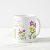 Cute Spring Flowers Happy Moederdag Mok (Voorkant rechts)