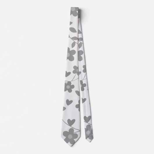 Cute Spring Flowers - Stropdas (Voorkant)