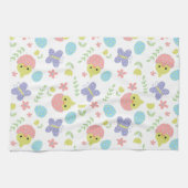 Cute Spring Paast Colorful Kawaii Theedoek (Horizontaal)