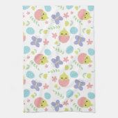 Cute Spring Paast Colorful Kawaii Theedoek (Verticaal)
