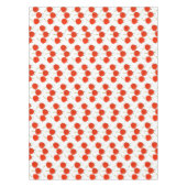 Cute springing red cherries cartoon illustratie tafelkleed (Voorkant)