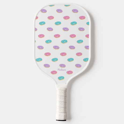 Cute Sprinkle Donuts Pattern Gepersonaliseerd Pickleball Paddle (Achterkant)