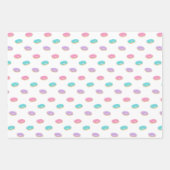 Cute Sprinkle Donuts Pattern Inpakpapier Vel (Voorkant 2)