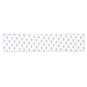 Cute Sprinkle Donuts Pattern Korte Tafelloper (Horizontaal)